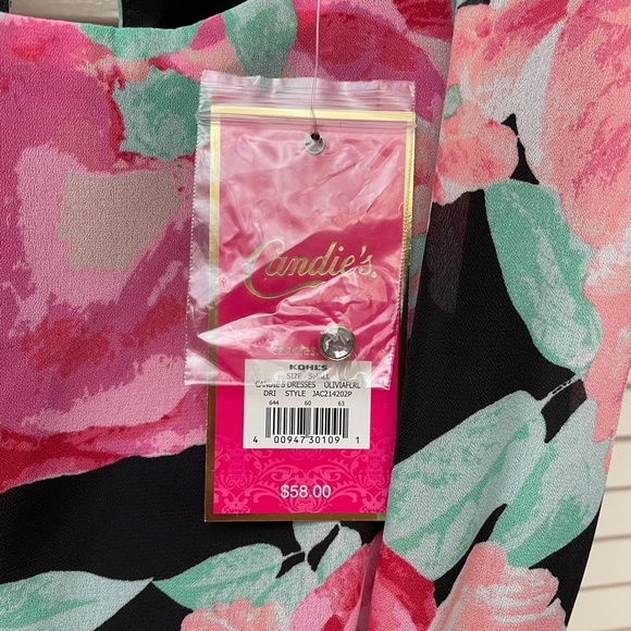 Candie's Olivia Floral Dress Small BRAND NEW - Picture 5 of 11